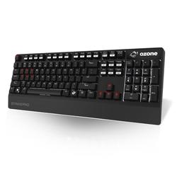 Ozone Strike Pro tastatur Cherry Red Led - Nordisk
