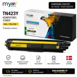 TN423Y kompatibel gul toner til Brother printere