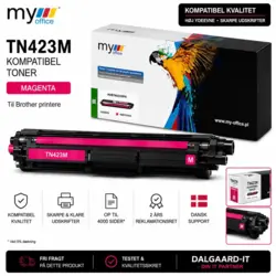 TN423M kompatibel magenta toner til Brother printere