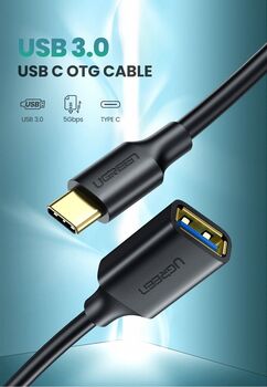 USB-C til USB 3 OTG kabel