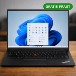 Brugt Lenovo ThinkPad X1 Carbon 9G bærbar computer med touch-skærm, set forfra
