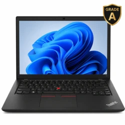 Refurbished Lenovo ThinkPad L14 Gen 3 med Intel Core i5-1245U, 16 GB RAM, 256 GB SSD, 14" Full HD, Windows 11 Pro og dansk tastatur.