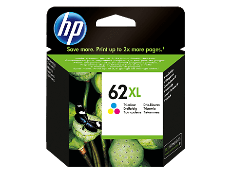 HP62XL sort blækpatrone