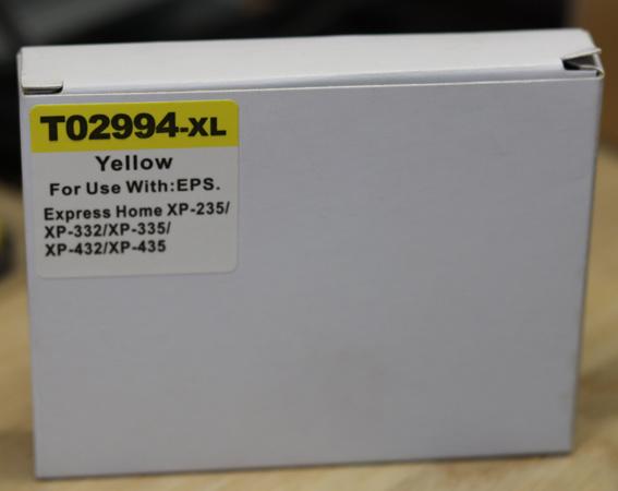29XL gul blækpatron kompatibel