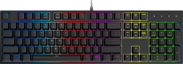 Cooler Master MasterKeys Lite L RGB gaming tastatur
