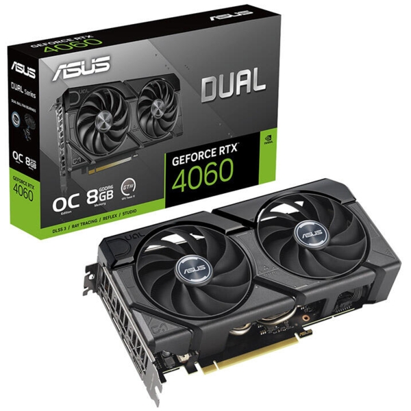 ASUS DUAL GeForce RTX 4060 grafikkort