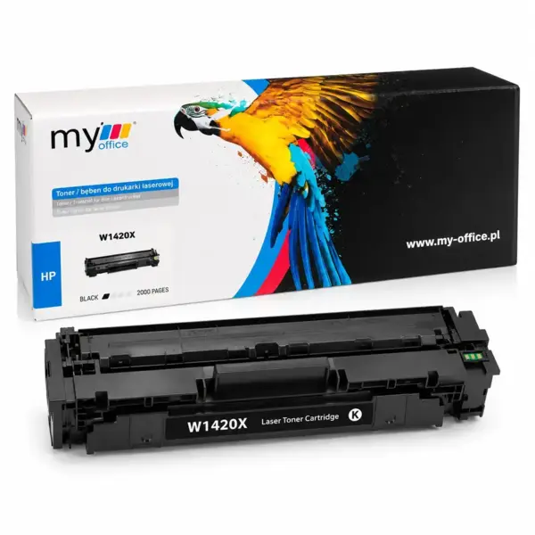 HP 142A / 142X sort kompatibel toner W1420A / W1420X 2000 sider