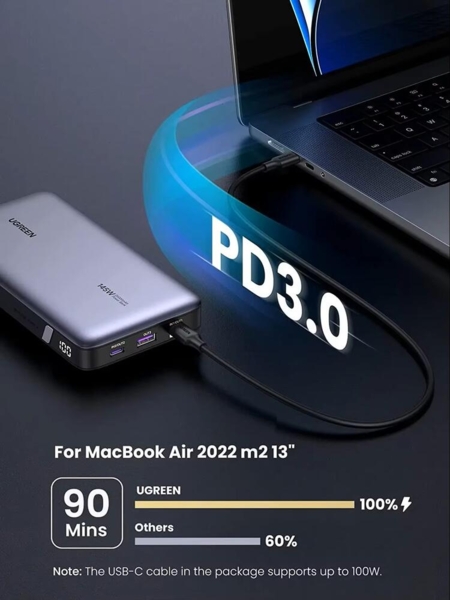 Powerbank til bærbar Powerbank til bærbar