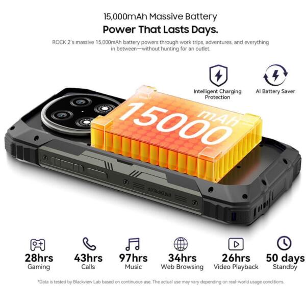 Blackview Rock 2 batteri