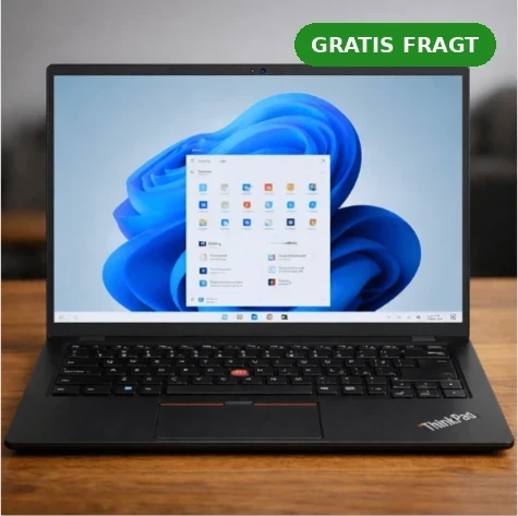 Brugt Lenovo ThinkPad X1 Carbon 9G bærbar computer med touch-skærm, set forfra