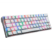 Mekanisk tastatur cyan hvid