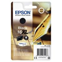 EPSON 16XL blækpatron cartridge black high capacity C13T16314012
