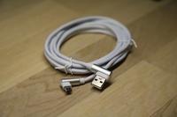 Micro USB kabel 3 m.