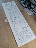 ActiveKey tastatur hvidt trådløst (RF) løs membran