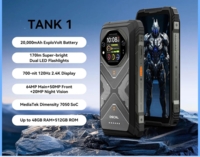 Oscal Tank 1 5G 12GB/256GB Android 15 - på vej ind. Kun forudbestilling