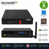 Lenovo ThinkCentre M75q Ryzen 3 PRO 3200GE 8GB 256GB NVMe Refurbished Grade A