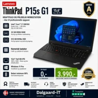 Lenovo ThinkPad P15s G1 i7-10610U 32GB 512GB – Grade A