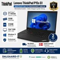 Lenovo ThinkPad P15s G1 i7 32GB 512GB SSD – Refurbished