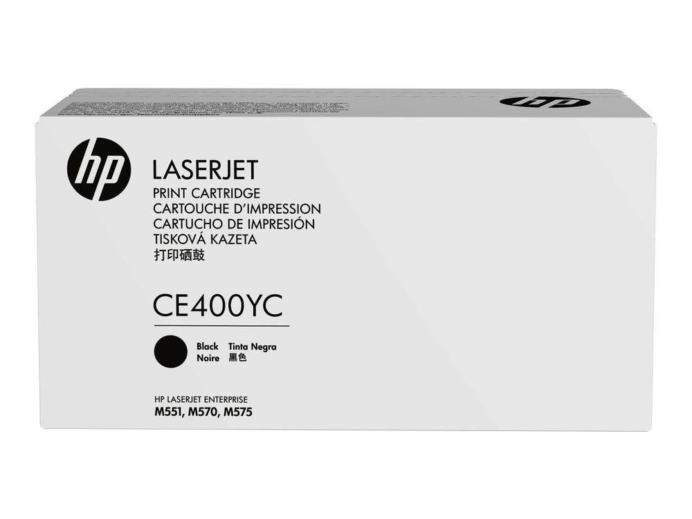 Se HP sort Laser Toner CE400Y / 507X hos Dalgaard-IT