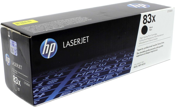 Se HP 83X sort lasertoner hos Dalgaard-IT