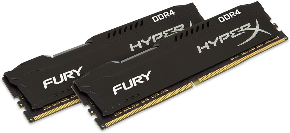 Se HyperX FURY DDR4 16GB kit 3200MHz CL16 hos Dalgaard-IT