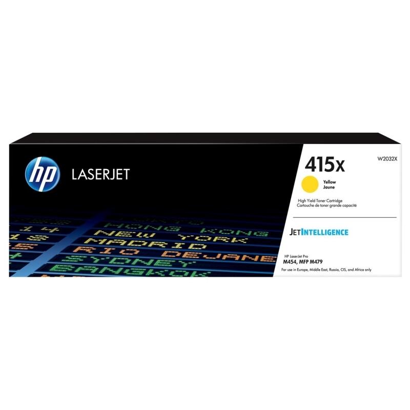 HP 415X Gul 6000 print W2032X