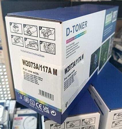 HP 117A Sort lasertoner W2070A kompatibel