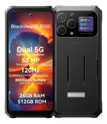 Se Blackview BL8000 5G robust mobiltelefon hos Dalgaard-IT