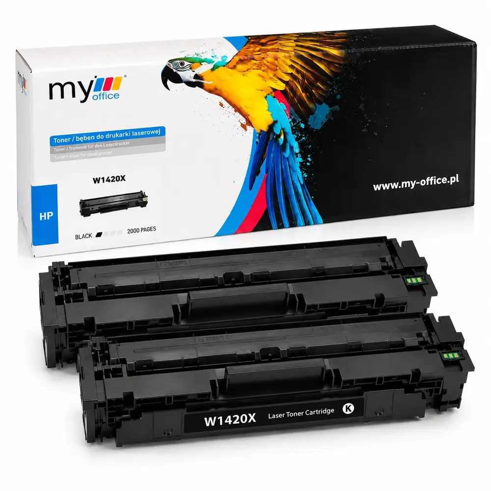 HP 142A / 142X Sort 2000 print W1420A / W1420X - 2 pack