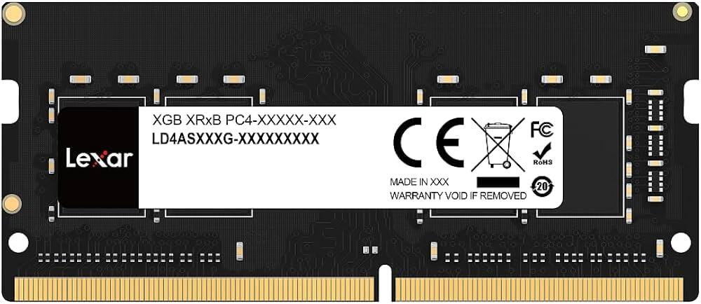 Lexar DDR4 16GB 3200MHz CL19 SO-DIMM RAM til bærbar Hurtig opgradering billede