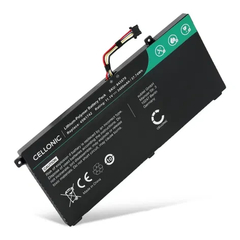 Lenovo ThinkPad T550 / T560 / W550 / W550s / P50s internt batteri 44 Wh (45N1742)